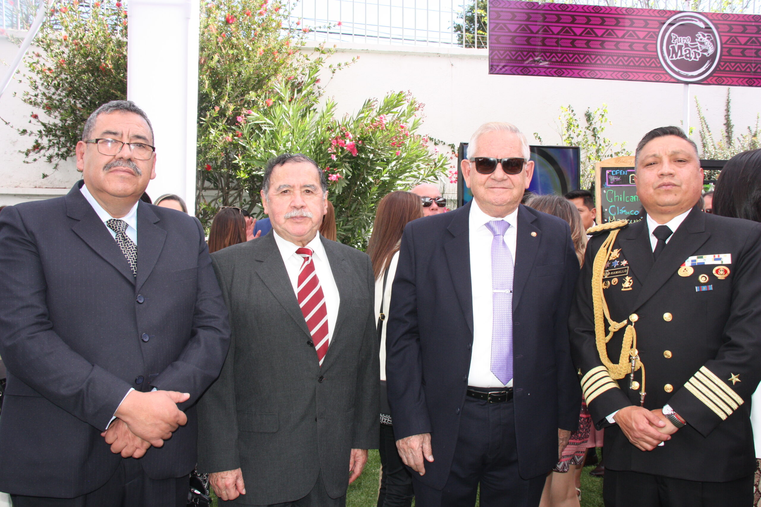 HERNÁN CRESPO, DANIEL SAAVEDRA, JORGE BADANI Y HUMBERTO RAMALLO.